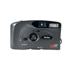 Black Vivitar PS45P Panorama camera on a white background
