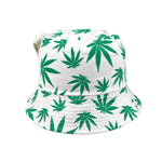 Vintage 90's Weed AOP Reversible Bucket Hat