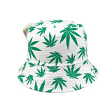 Vintage 90's Weed AOP Reversible Bucket Hat