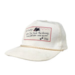 Vintage 90's Wizard of Oz Toto Letter Rope Hat