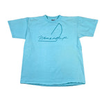 Vintage 90's Womanship Sailing Nobody Yells T-Shirt