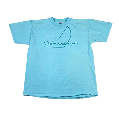 Vintage 90's Womanship Sailing Nobody Yells T-Shirt