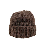 Vintage 90's Wool Hand Knit Thick Cuff Beanie