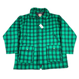 Vintage 90's Woolrich Green Plaid Chore Jacket