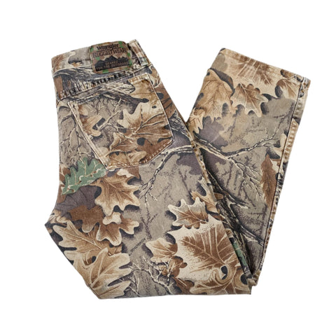 Vintage 90's Wrangler Rugged Wear Camo Jeans