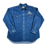 Vintage 90s Cabela’s Ducks Unlimited Western Henrico Denim Shirt
