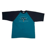 Vintage 90s Jerzees Athletic Department Raglan Graphic T-Shirt