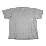 Vintage 90s Nike Swoosh Logo Gray T-Shirt