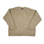 Vintage Y2K American Eagle Wool Fisherman Sweater