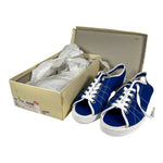 Vintage Y2K Arizona Blue Canvas Deadstock Open-Toe Sneakers