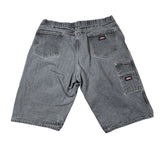 Vintage Y2K Dickies Black Carpenter Denim Shorts