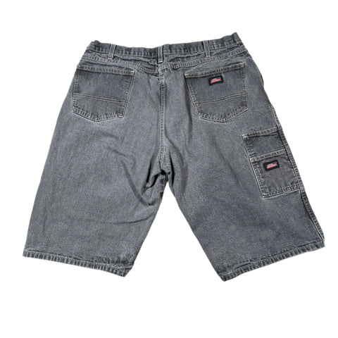 Vintage Y2K Dickies Black Carpenter Denim Shorts