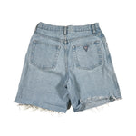 Vintage Y2K Guess USA Light Wash High-Waisted Denim Shorts