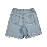 Vintage Y2K Guess USA Light Wash High-Waisted Denim Shorts