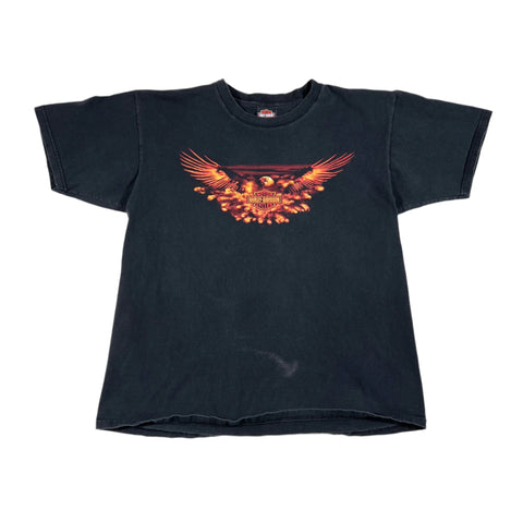 Vintage Y2K Harley Davidson Eagle Alaska T-Shirt
