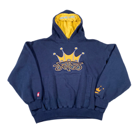Vintage Y2K JNCO Crown Pullover Hoodie Sweatshirt