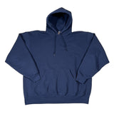 Blue hoodie on a white background