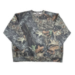 Vintage Y2K Jerzees Outdoors Camo Crewneck Sweatshirt