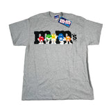 Vintage Y2K M&M’s Characters Gray Graphic T-Shirt