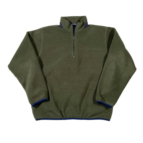 Vintage Y2K Nautica Quarter Zip Fleece Sweatshirt