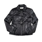 Vintage Y2K Preston & York Black Leather Jacket
