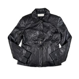 Vintage Y2K Preston & York Black Leather Jacket