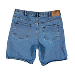 Vintage Y2K Route 66 Relaxed Fit Denim Shorts