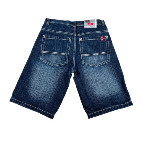 Vintage Y2K Southpole Contrast Stitch Baggy Denim Shorts