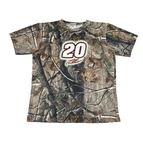 Vintage Y2K Tony Stewart NASCAR Realtree T-Shirt
