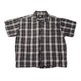 Plaid shirt on a white background