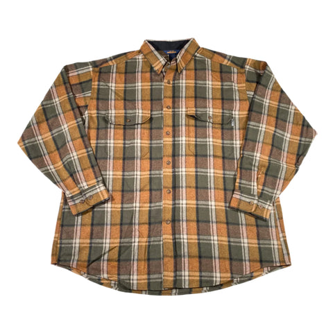 Vintage Y2K Woolrich Wool Plaid Button Up Shirt