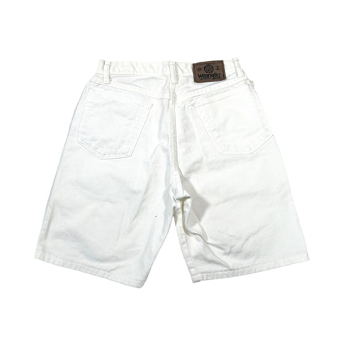Vintage Y2K Wrangler White USA Made Denim Baggy Shorts