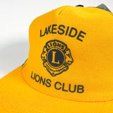 Vintage 80's Lakeside Lions Club Trucker Hat