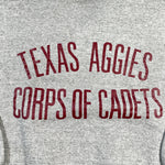 Vintage 90's Texas Aggies Corps of Cadets Russell Crewneck Sweatshirt