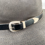 Vintage 90's Stetson Rancher Sample Moss & Khaki Black Cowboy Hat