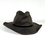 Vintage 90's Stetson Rancher Sample Moss & Khaki Black Cowboy Hat