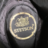 Vintage 90's Stetson Rancher Sample Moss & Khaki Black Cowboy Hat