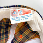 Vintage 90's University of Virginia Plaid Hat