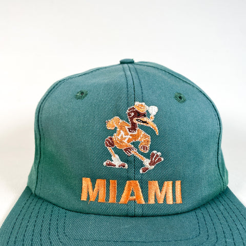 Vintage University Of Miami Hurricanes Hat