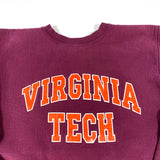 Vintage 90's Virginia Tech Heavyweight Crewneck Sweatshirt