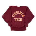 Vintage 90's Virginia Tech Champion Reverse Weave Crewneck Sweatshirt