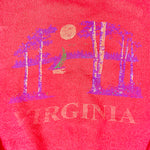 Vintage 90's Virginia Maroon Crewneck Sweatshirt