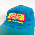 Vintage 80's G&S On A Mission Skateboarding Hat