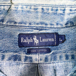 Vintage 90's Polo Ralph Lauren Denim Button Down Shirt