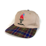 Vintage 1996 Atlanta Olympics Plaid Brim Hat