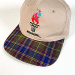 Vintage 1996 Atlanta Olympics Plaid Brim Hat