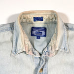 Vintage 90's Denim Button Up Work Shirt