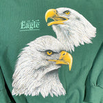Vintage 90's Bald Eagle Animal Crewneck Sweatshirt