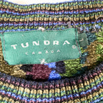 Vintage 90's Tundra 3D Coogi-style Sweater