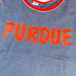 Vintage 70's Champion Blue Bar Purdue Track Tank Top T-Shirt